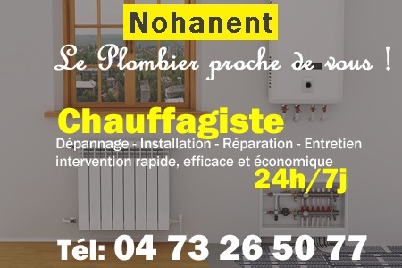 chauffage Nohanent - depannage chaudiere Nohanent - chaufagiste Nohanent - installation chauffage Nohanent - depannage chauffe eau Nohanent
