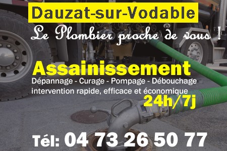 assainissement Dauzat-sur-Vodable - vidange Dauzat-sur-Vodable - curage Dauzat-sur-Vodable - pompage Dauzat-sur-Vodable - eaux usées Dauzat-sur-Vodable - camion pompe Dauzat-sur-Vodable