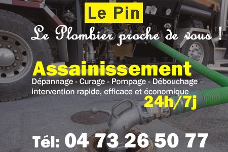 assainissement Le Pin - vidange Le Pin - curage Le Pin - pompage Le Pin - eaux usées Le Pin - camion pompe Le Pin