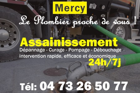 assainissement Mercy - vidange Mercy - curage Mercy - pompage Mercy - eaux usées Mercy - camion pompe Mercy