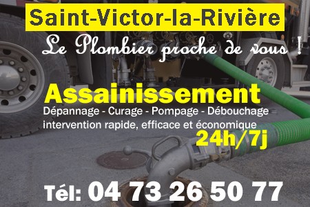 assainissement Saint-Victor-la-Rivière - vidange Saint-Victor-la-Rivière - curage Saint-Victor-la-Rivière - pompage Saint-Victor-la-Rivière - eaux usées Saint-Victor-la-Rivière - camion pompe Saint-Victor-la-Rivière