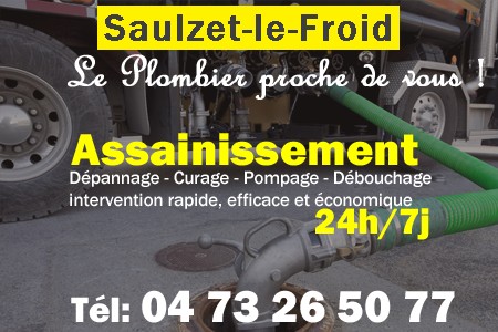 assainissement Saulzet-le-Froid - vidange Saulzet-le-Froid - curage Saulzet-le-Froid - pompage Saulzet-le-Froid - eaux usées Saulzet-le-Froid - camion pompe Saulzet-le-Froid