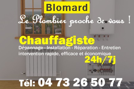 chauffage Blomard - depannage chaudiere Blomard - chaufagiste Blomard - installation chauffage Blomard - depannage chauffe eau Blomard