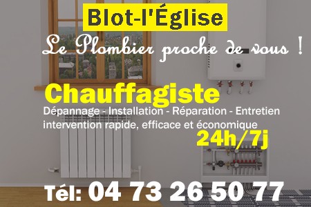 chauffage Blot-l'Église - depannage chaudiere Blot-l'Église - chaufagiste Blot-l'Église - installation chauffage Blot-l'Église - depannage chauffe eau Blot-l'Église