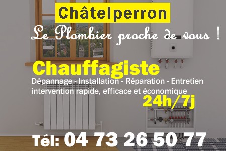 chauffage Châtelperron - depannage chaudiere Châtelperron - chaufagiste Châtelperron - installation chauffage Châtelperron - depannage chauffe eau Châtelperron