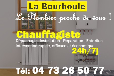 chauffage La Bourboule - depannage chaudiere La Bourboule - chaufagiste La Bourboule - installation chauffage La Bourboule - depannage chauffe eau La Bourboule