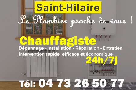 chauffage Saint-Hilaire - depannage chaudiere Saint-Hilaire - chaufagiste Saint-Hilaire - installation chauffage Saint-Hilaire - depannage chauffe eau Saint-Hilaire