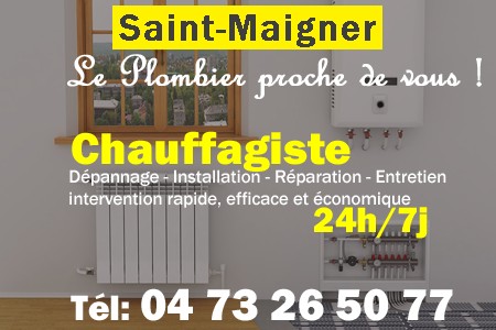 chauffage Saint-Maigner - depannage chaudiere Saint-Maigner - chaufagiste Saint-Maigner - installation chauffage Saint-Maigner - depannage chauffe eau Saint-Maigner