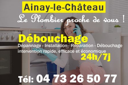 deboucher wc Ainay-le-Château - déboucher évier Ainay-le-Château - toilettes bouchées Ainay-le-Château - déboucher toilette Ainay-le-Château - furet plomberie Ainay-le-Château - canalisation bouchée Ainay-le-Château - évier bouché Ainay-le-Château - wc bouché Ainay-le-Château - dégorger Ainay-le-Château - déboucher lavabo Ainay-le-Château - debouchage Ainay-le-Château - dégorgement canalisation Ainay-le-Château - déboucher tuyau Ainay-le-Château - degorgement Ainay-le-Château - débouchage Ainay-le-Château - plomberie evacuation Ainay-le-Château