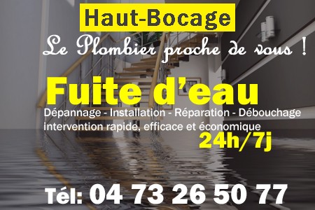 fuite Haut-Bocage - fuite d'eau Haut-Bocage - fuite wc Haut-Bocage - recherche de fuite Haut-Bocage - détection de fuite Haut-Bocage - dépannage fuite Haut-Bocage