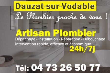 Plombier Dauzat-sur-Vodable - Plomberie Dauzat-sur-Vodable - Plomberie pro Dauzat-sur-Vodable - Entreprise plomberie Dauzat-sur-Vodable - Dépannage plombier Dauzat-sur-Vodable