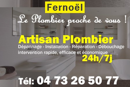 Plombier Fernoël - Plomberie Fernoël - Plomberie pro Fernoël - Entreprise plomberie Fernoël - Dépannage plombier Fernoël