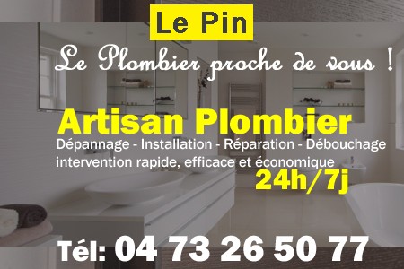 Plombier Le Pin - Plomberie Le Pin - Plomberie pro Le Pin - Entreprise plomberie Le Pin - Dépannage plombier Le Pin