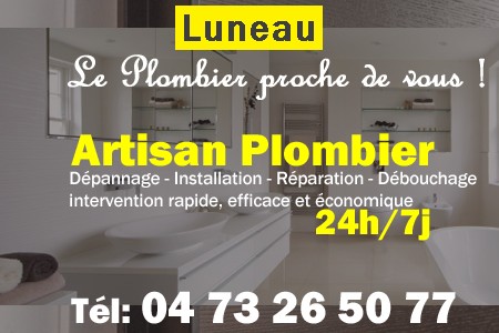 Plombier Luneau - Plomberie Luneau - Plomberie pro Luneau - Entreprise plomberie Luneau - Dépannage plombier Luneau