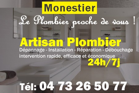 Plombier Monestier - Plomberie Monestier - Plomberie pro Monestier - Entreprise plomberie Monestier - Dépannage plombier Monestier