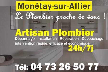 Plombier Monétay-sur-Allier - Plomberie Monétay-sur-Allier - Plomberie pro Monétay-sur-Allier - Entreprise plomberie Monétay-sur-Allier - Dépannage plombier Monétay-sur-Allier