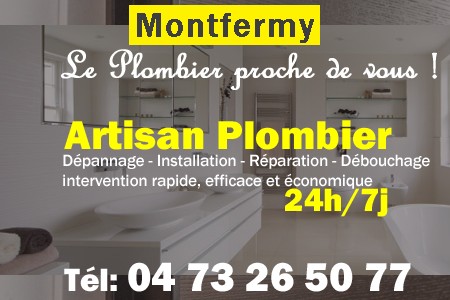 Plombier Montfermy - Plomberie Montfermy - Plomberie pro Montfermy - Entreprise plomberie Montfermy - Dépannage plombier Montfermy