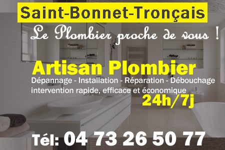 Plombier Saint-Bonnet-Tronçais - Plomberie Saint-Bonnet-Tronçais - Plomberie pro Saint-Bonnet-Tronçais - Entreprise plomberie Saint-Bonnet-Tronçais - Dépannage plombier Saint-Bonnet-Tronçais