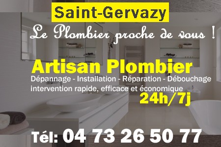 Plombier Saint-Gervazy - Plomberie Saint-Gervazy - Plomberie pro Saint-Gervazy - Entreprise plomberie Saint-Gervazy - Dépannage plombier Saint-Gervazy