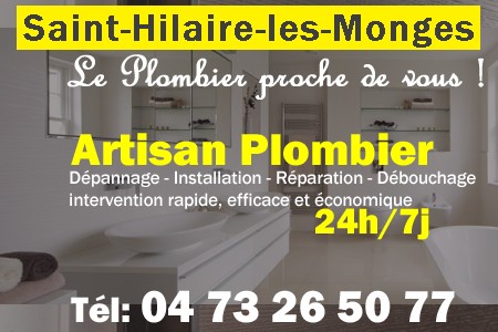 Plombier Saint-Hilaire-les-Monges - Plomberie Saint-Hilaire-les-Monges - Plomberie pro Saint-Hilaire-les-Monges - Entreprise plomberie Saint-Hilaire-les-Monges - Dépannage plombier Saint-Hilaire-les-Monges